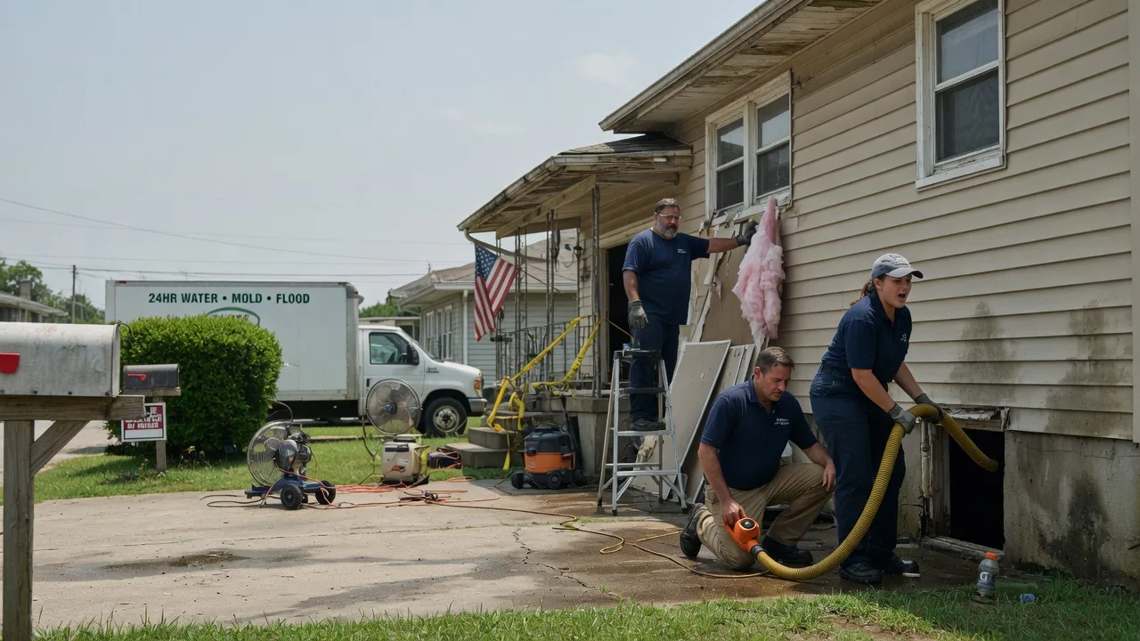 Water Damage Repair in Johnston City, IL near me